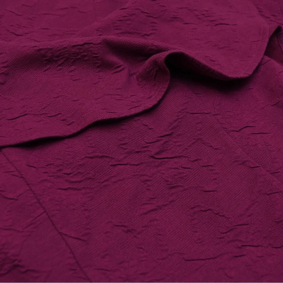 Lilly Pulitzer Bordeaux one shoulder dress with ruffle size 10 purple NWT - Picture 6 of 7